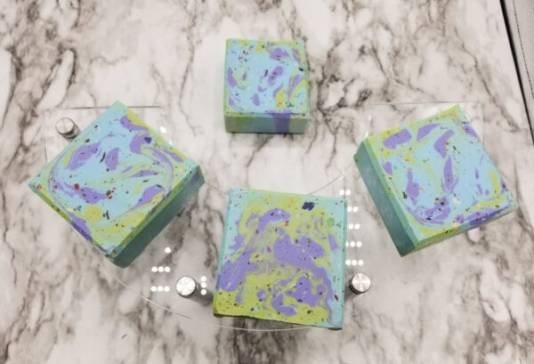 Spearmint confetti blue - Image 2